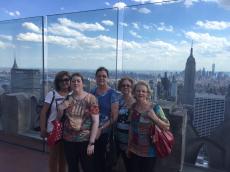 Do topo de Rockfeller Center