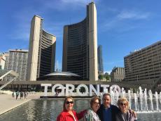 Passeando em Toronto. 