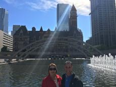 Passeando em Toronto. 