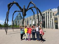 No passeio por Ottawa