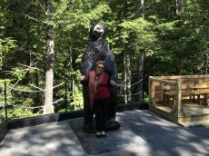No passeio por Quebec