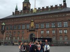 Passeando em Copenhague. 