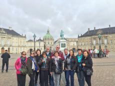 Passeando em Copenhague. 