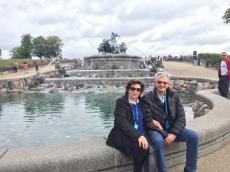 Passeando em Copenhague. 