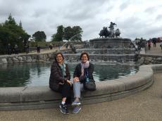 Passeando em Copenhague. 