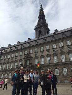 Passeando em Copenhague. 
