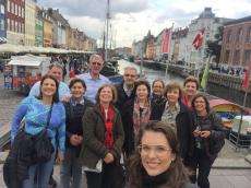 Passeando em Copenhague. 