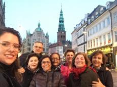 Passeando em Copenhague. 