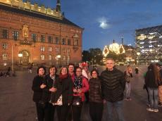 Passeando em Copenhague. 