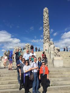 Visitando Oslo. 