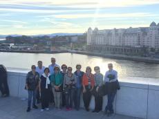 Visitando Oslo. 