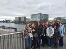 Passeando em Copenhague. 