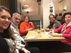 Pausa para a janta em Estocolmo. 
