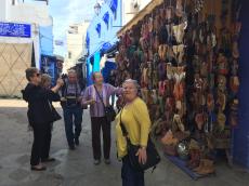 Passeando na Fortaleza portuguesa em Tanger
