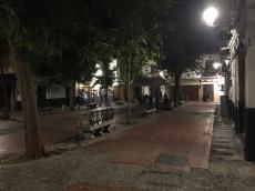 Pelas ruas de Granada à noite 