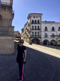 Passeio em Cáceres. 