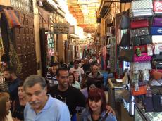 Passeando em Fez.