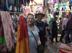 Nas lujinhas da Medina de Marrakech 