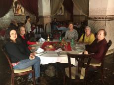 Almoçando em Marrakech 
