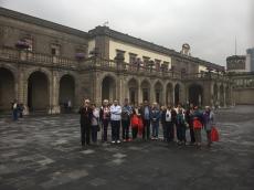 No Castelo de Chapultepec, na Cidade do México
