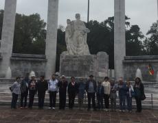 No Castelo de Chapultepec, na Cidade do México