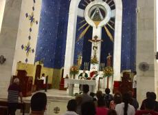 Missa na Catedral de Acapulco